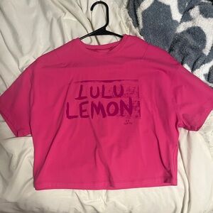 lululemon ed curtis cropped tee